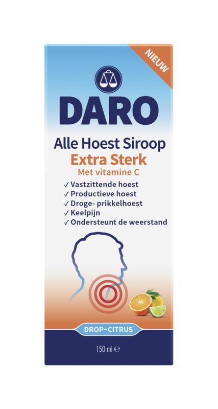 Alle hoest siroop extra sterk met vitamine C