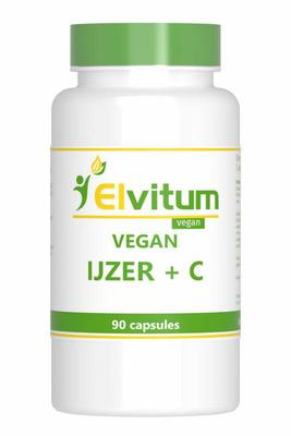 ELVITUM IJzer met vitamine C vegan