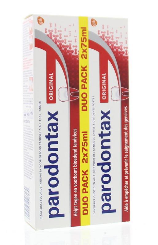 Tandpasta original met fluoride 75 ml