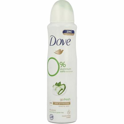 Dove Deodorant spray go fresh cucumber 0%