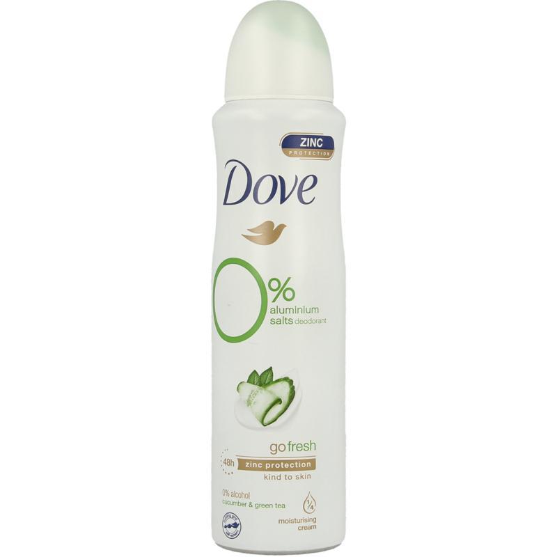 Deodorant spray go fresh cucumber 0%
