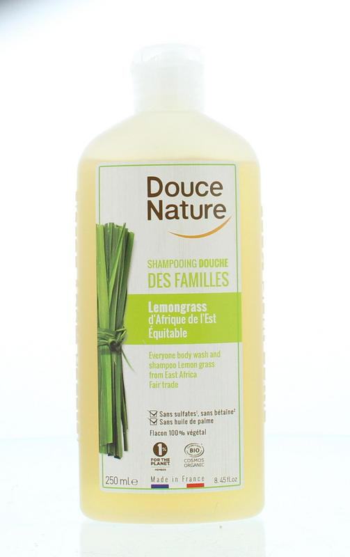 Douchegel & shampoo familie lemongrass bio Douchegel & shampoo familie lemongrass bio