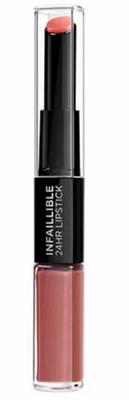 L'Oreal Paris Infallible lipstick 312 incessant russet