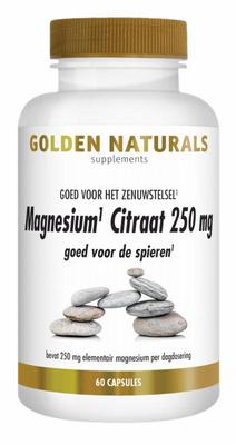 Golden Naturals Magnesium citraat 250mg