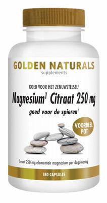 Golden Naturals Magnesium citraat 250mg