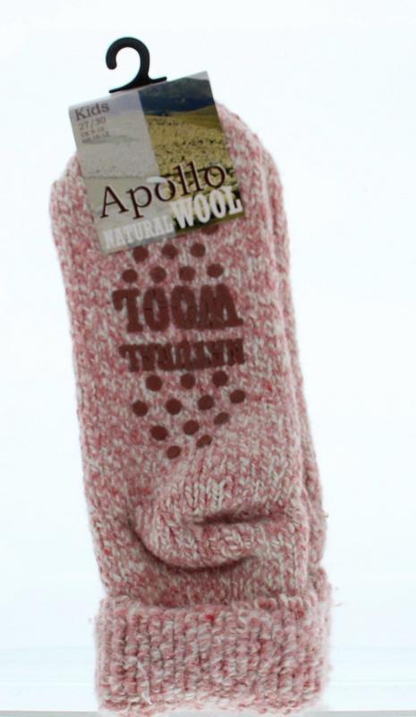 Slofsok anti slip kids licht assorti 27-30