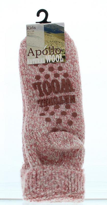 Slofsok anti slip kids licht assorti 31-34