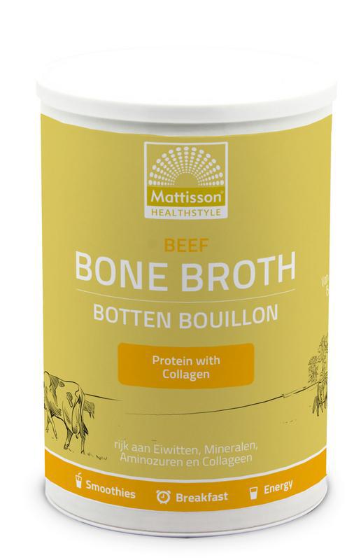 Beef bone broth botten bouillon