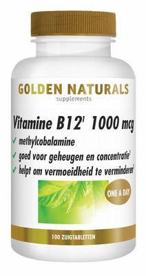 Golden Naturals Vitamine B12 1000mcg vegan