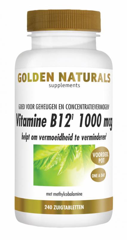 Vitamine B12 1000mcg vegan