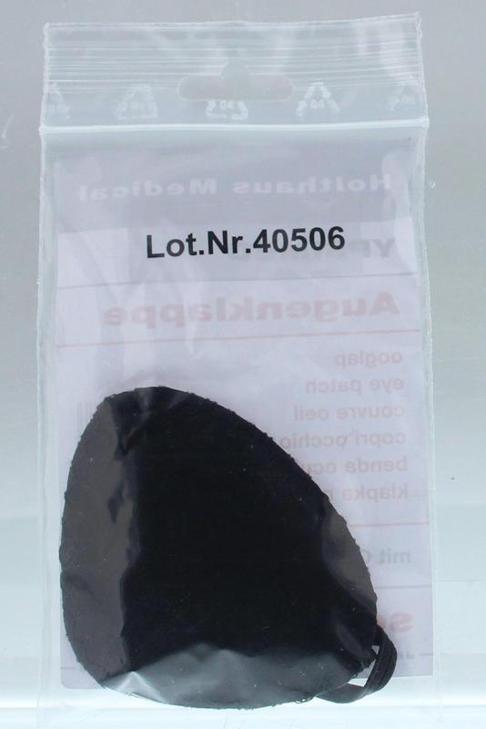 Oogkapje universeel zwart