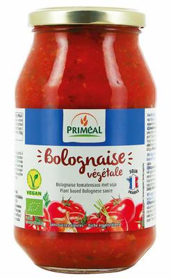 Primeal Bolognese tomatensaus vegetarisch bio