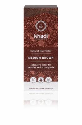 Khadi Haarkleur medium brown