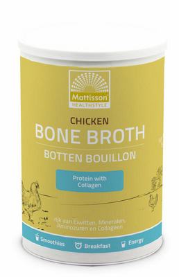 Mattisson Chicken bone broth - Botten bouillon kip Mattisson Chicken bone broth - Botten bouillon kip