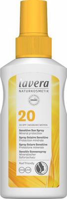 Lavera Zonnebrand / sun / spray solaire SPF20 EN-FR-IT-DE