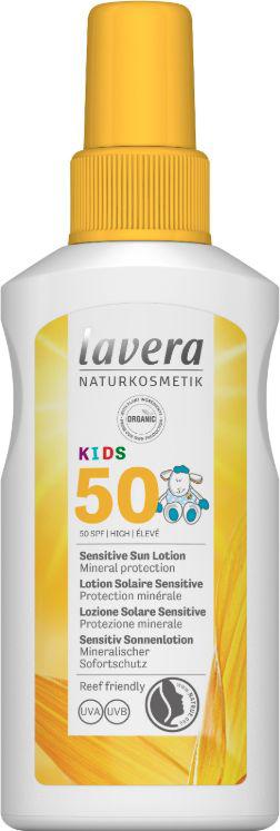 Zonnebrand/lotion solaire kids SPF50 EN-FR-IT-DE