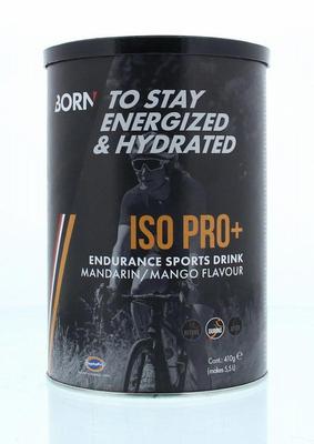 BORN SPORTSCARE Iso pro+ mandarijn mango 410g