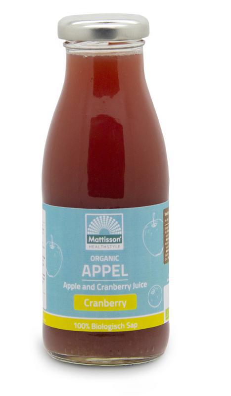 Appel & cranberrysap /Apple & cranberry juice bio