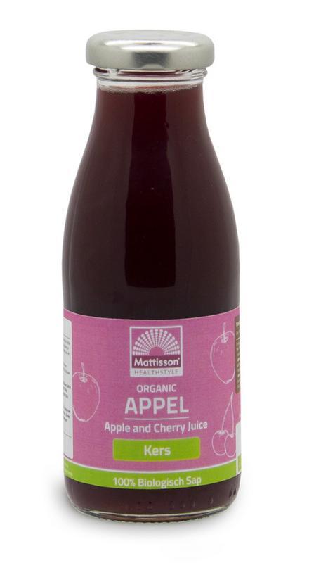 Appel en kersensap/Apple and cherry juice bio