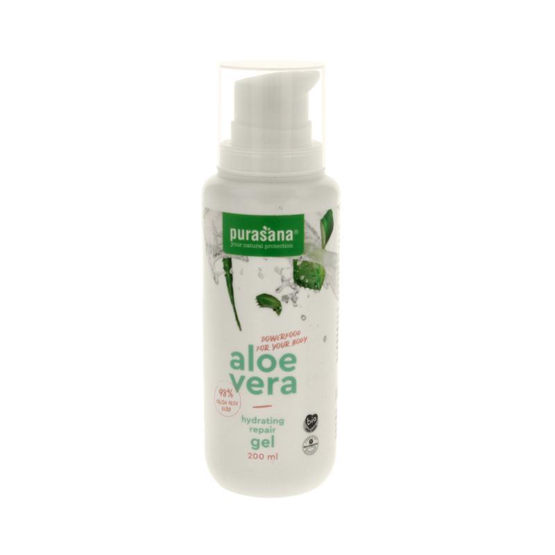 Aloe vera gel 98% hydraterend vegan bio