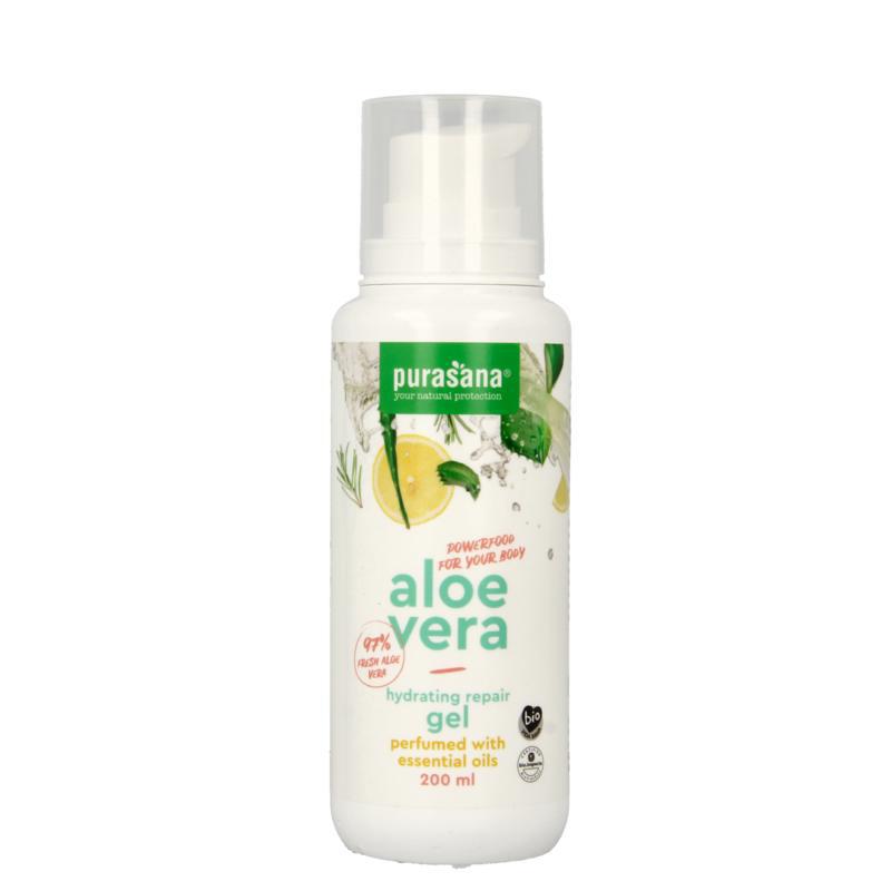 Aloe vera gel 97% met essentiele olie vegan bio
