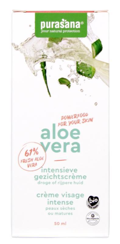 Aloe vera gezichtscreme intensief bio