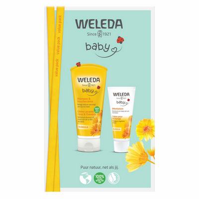 Weleda Calendula voordeelset baby billenbalsem Weleda Calendula voordeelset baby billenbalsem