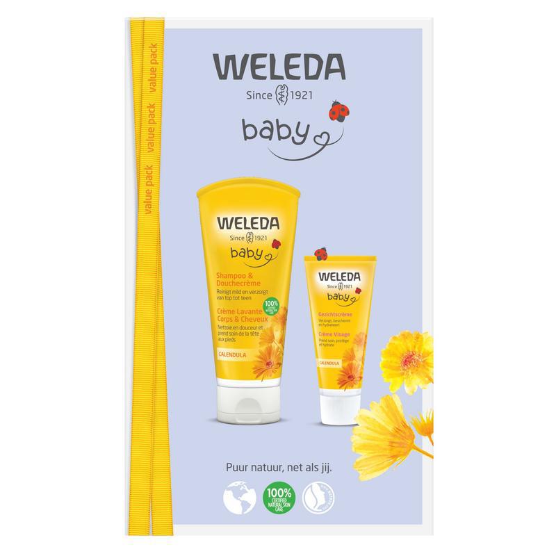 Calendula voordeelset baby gezichtscreme