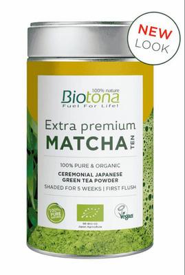 Biotona Extra premium matcha tea poeder bio