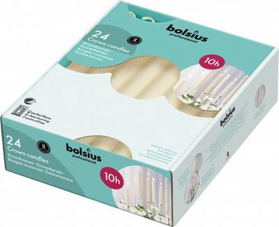 Bolsius Kroonkaars 240/24 ivoor