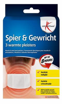 Lucovitaal Nek & schouder warmte pleister Lucovitaal Nek & schouder warmte pleister