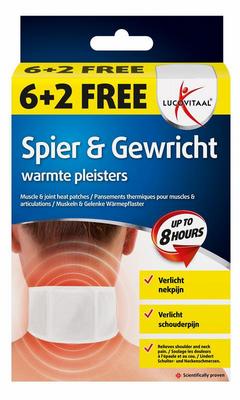 Lucovitaal Nek & schouder warmte pleister Lucovitaal Nek & schouder warmte pleister
