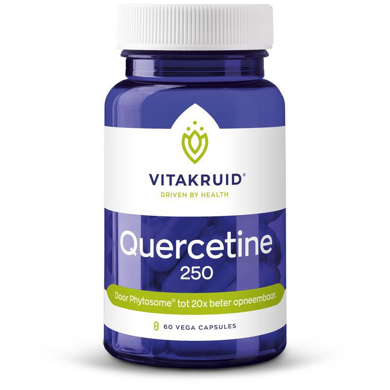 Vitakruid Quercetine 250 Quercefit Phytosome-technologie