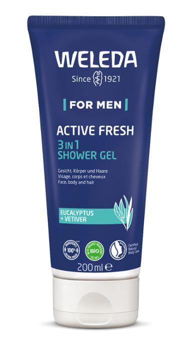 Men active fresh 3-in-1 douchegel