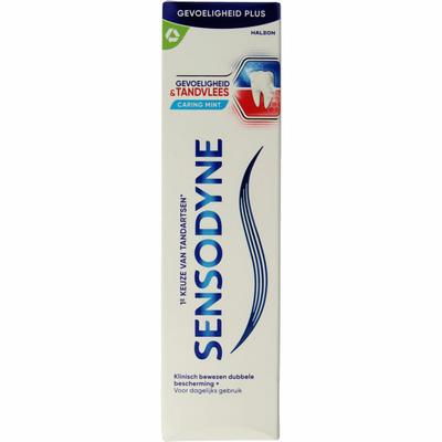 Sensodyne Tandpasta gevoeligheid & tandvlees caring mint