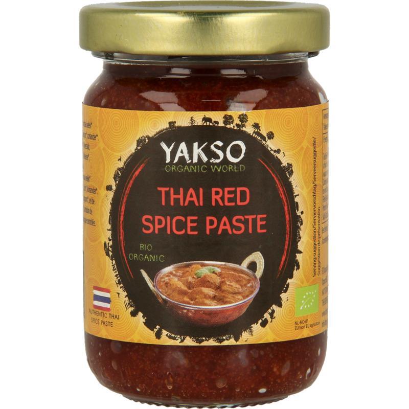 Thai red curry paste (bumbu bali) bio
