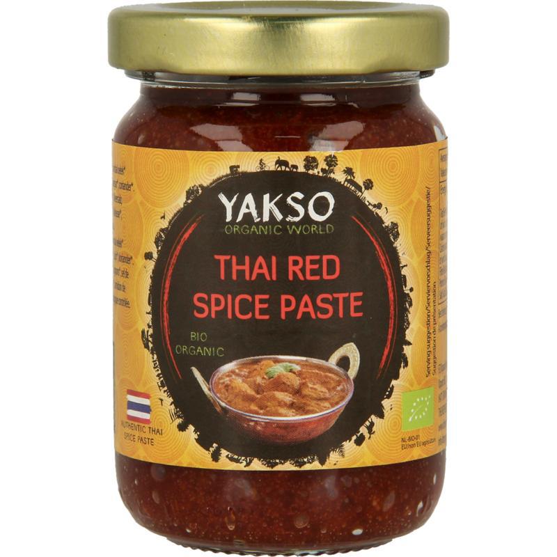 Thai red curry paste (bumbu bali) bio