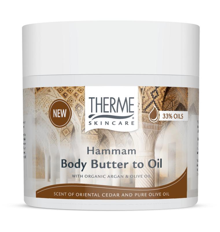 Hammam bodybutter to oil