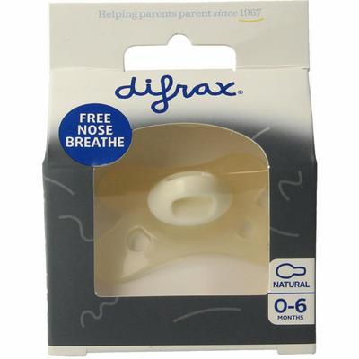 Difrax Fopspeen natural 0-6 maanden vanilla