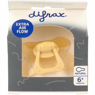 Difrax Fopspeen natural 6+ maanden peach