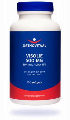 Orthovitaal Visolie 500mg EPA 18% DHA 12%
