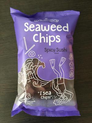Seamore Zeewier tortilla chips spicy sushi