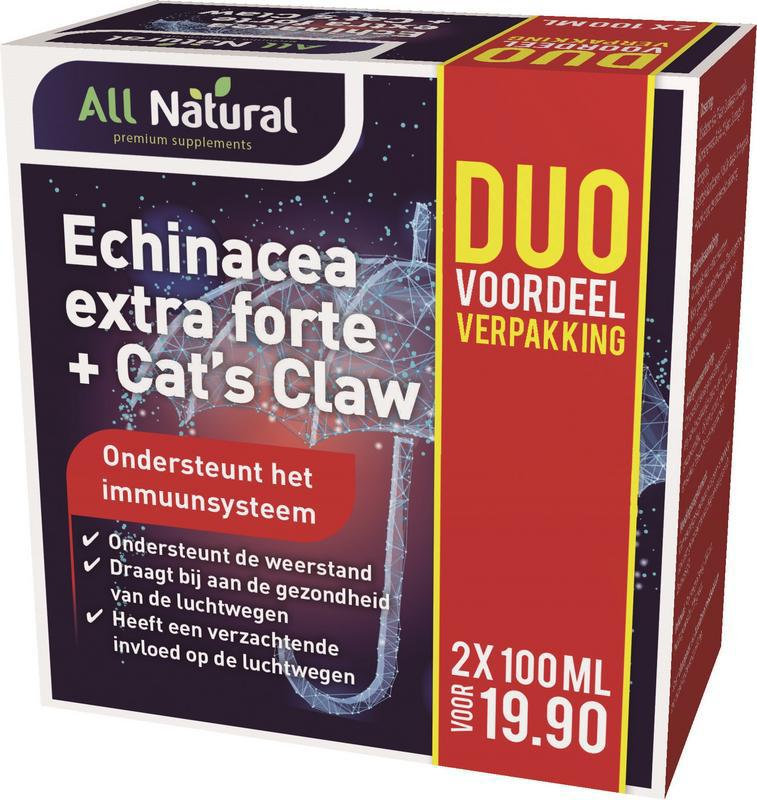 Echinacea extra forte + cat's claw