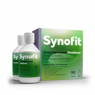 Synofit GLMax groenlipmossel vloeibaar2 x 200ml