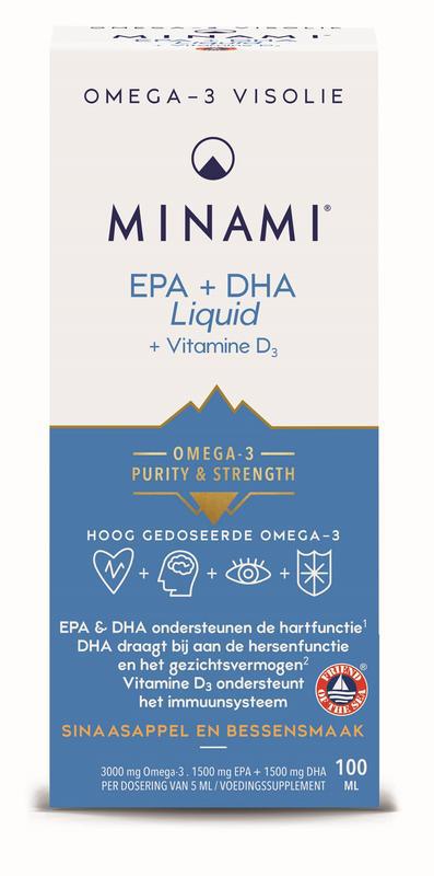 EPA + DHA Liquid vitamine D3