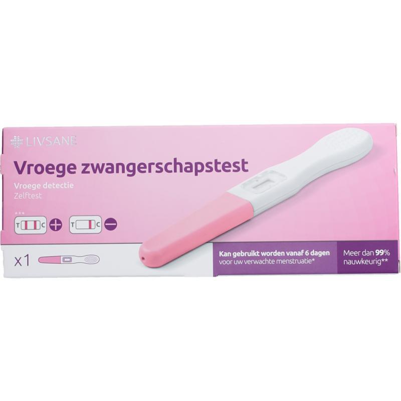 zwangerschapstest vroeg 1st
