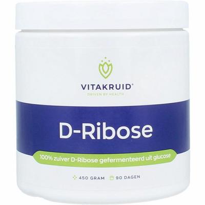 Vitakruid Vitakruid D-Ribose 100% puur geferm uit glucose