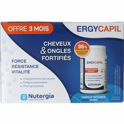 NUTERGIA ergycapil pack 3 x 90 270ca