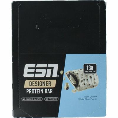 ESN Dark cookie white chocolate bar 45g