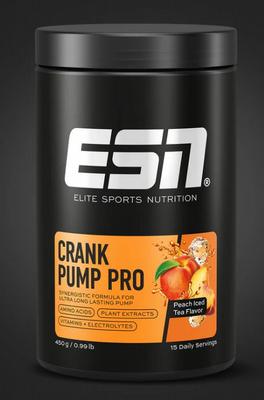 ESN Crank pump pro peach iced tea 30g